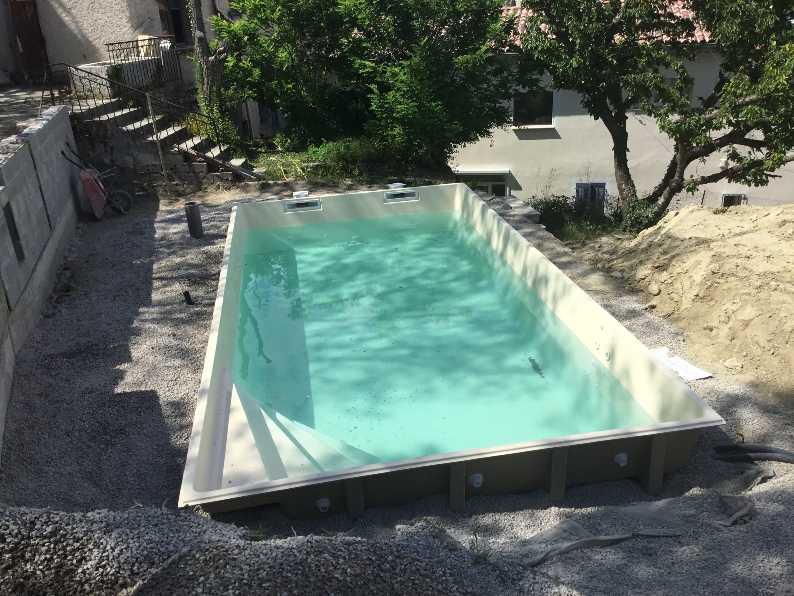 Construction de piscine Sisteron